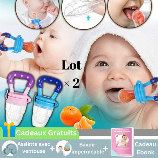 Yummytaste ™ | Tétine grignoteuse pour bébé - Le jardin des bébés