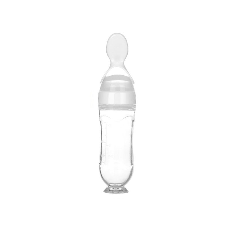 Biberon avec cuillère pour nouveau-né | EasyBottle™ - Le jardin des bébés