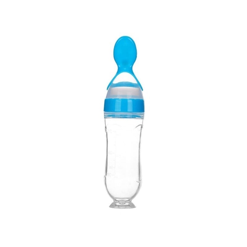 Biberon avec cuillère pour nouveau-né | EasyBottle™ - Le jardin des bébés