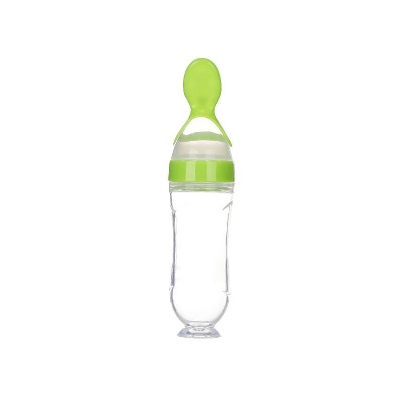 Biberon avec cuillère pour nouveau-né | EasyBottle™ - Le jardin des bébés