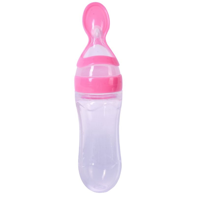 Biberon avec cuillère pour nouveau-né | EasyBottle™ - Le jardin des bébés