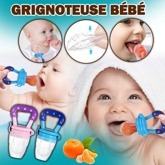 Yummytaste ™ | Tétine grignoteuse pour bébé - Le jardin des bébés